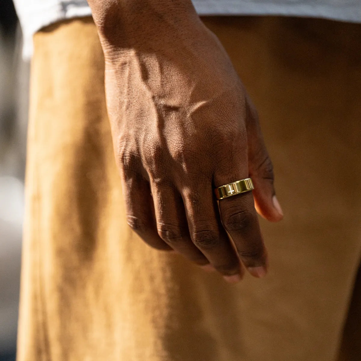 Elah Dawn Gold Smart Ring #dawn-gold #dawn-gold